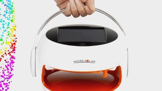 MicroSolar - Portable - Cute Gift - Solar Powered Bluetooth Speaker - Eco Friendly - Waterproof