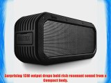 DIVOOM Voombox-outdoor Portable Ultra Rugged and Water Resistant Bluetooth 4.0 Wireless Speaker