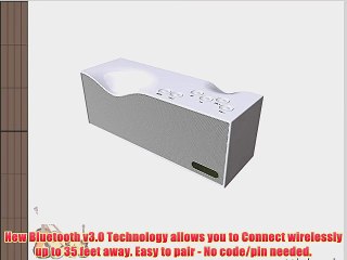 Download Video: Wireless Speaker Portable Bluetooth Stereo Speaker with 2 X 5W Speaker Enhanced Bass Resonator