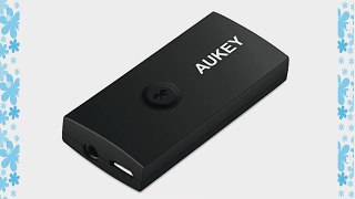 Aukey Wireless Bluetooth Stereo Audio Transmitter and Receiver 2-in-1 Bluetooth Adapter With