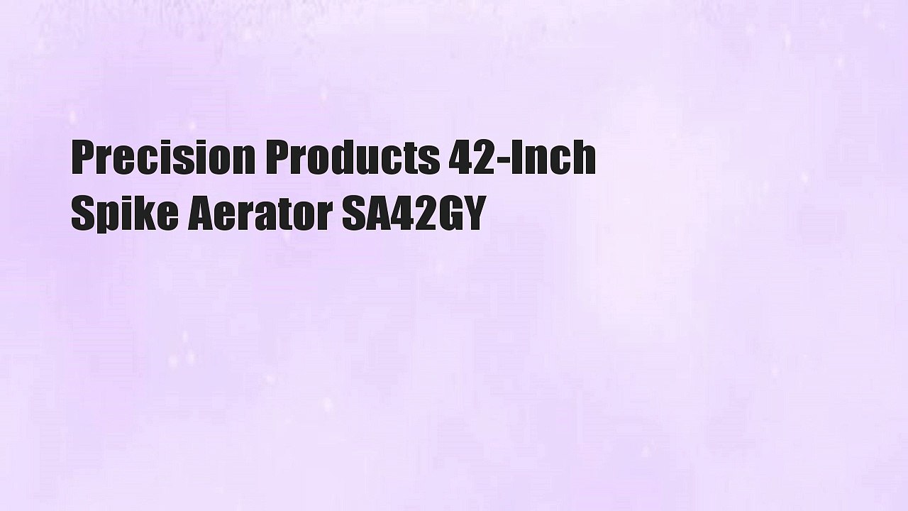 Precision Products 42-Inch Spike Aerator SA42GY