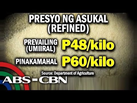 TV Patrol: DTI nais rendahan ang presyo ng asukal, nais pababain ang presyo ng manok