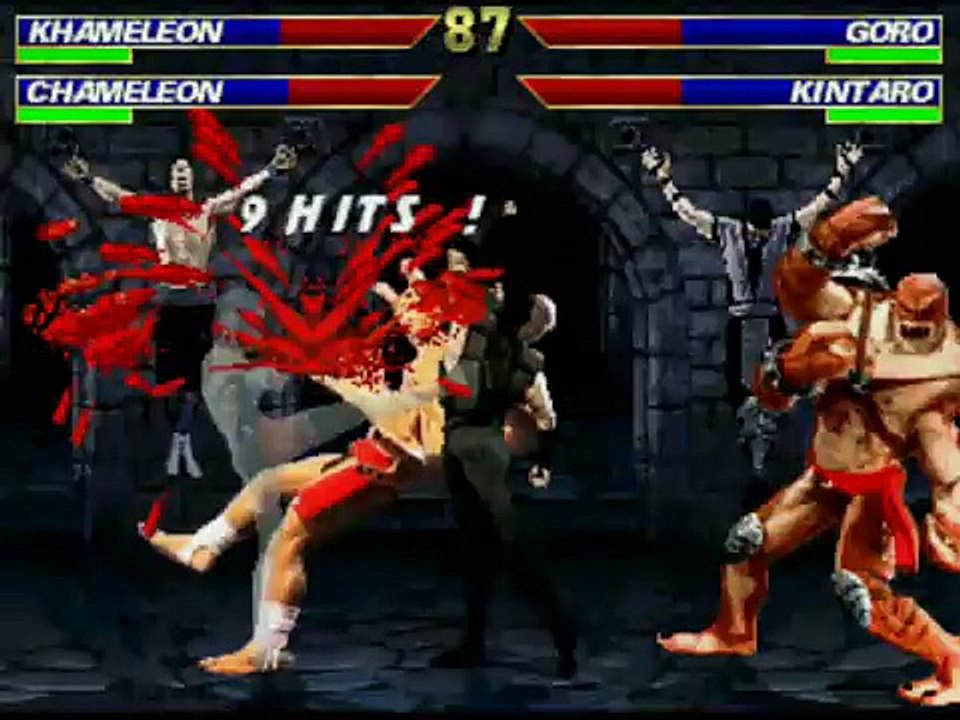 Khameleon Chameleon Vs Goro Kintaro Master Difficulty Video Dailymotion