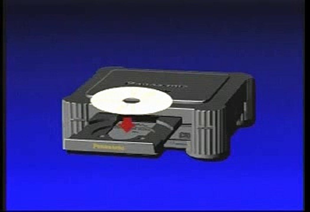 3DO Interactive Multiplayer Startup Screen / No Disk Screen