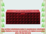 Jawbone BIG JAMBOX Wireless Bluetooth Speaker (Certified Refurbished) - Red Dot