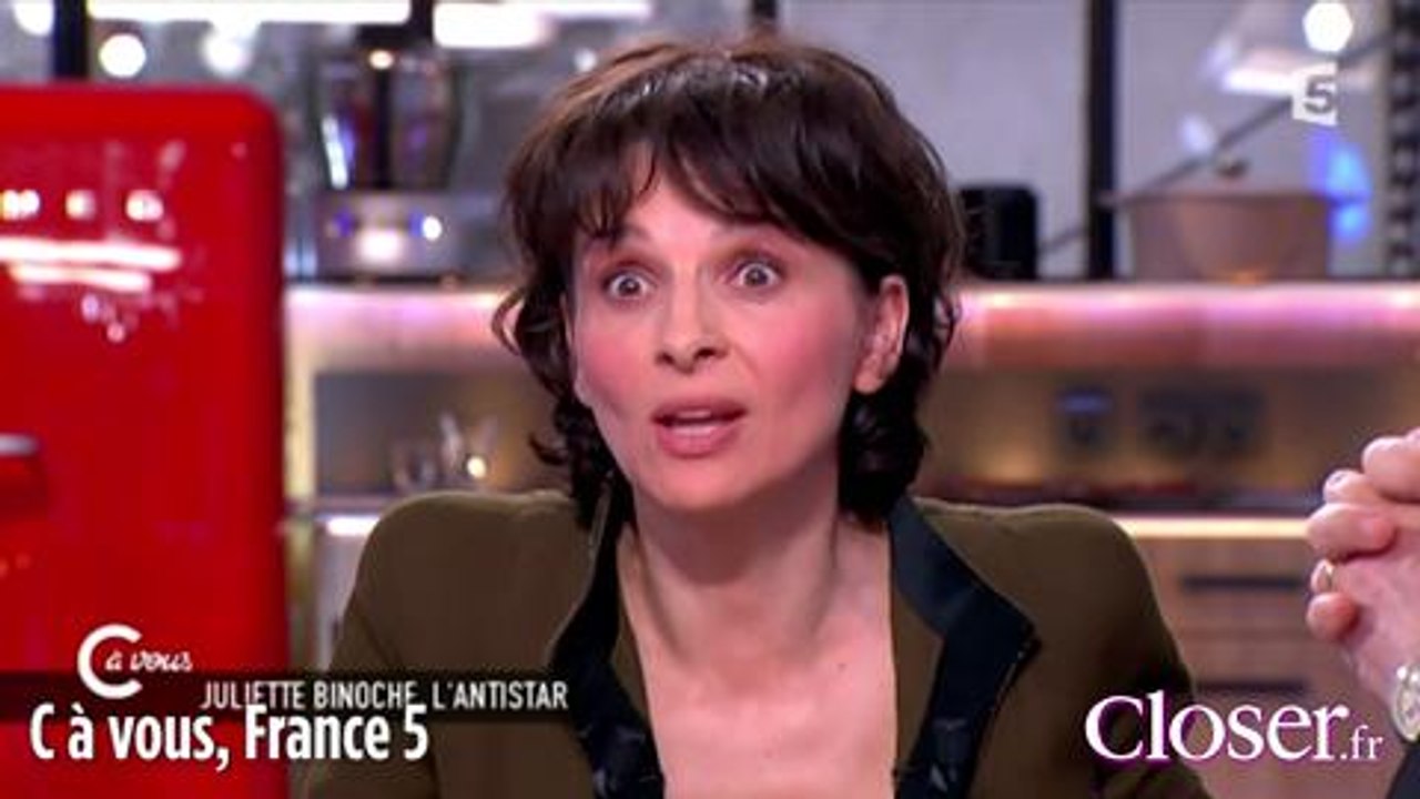 C à vous - Juliette Binoche trouve la soirée des César, horrible