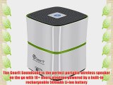 GearIt SoundCube Speaker Compact Portable Bluetooth 4.0 Speaker with Built-in Mic and Speakerphone