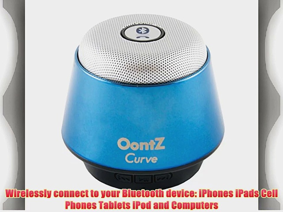 Cambridge SoundWorks OontZ Curve Ultra Portable Wireless Bluetooth Speaker. Powerful 360 degree
