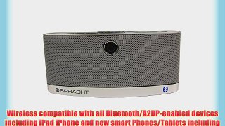 Spracht Aura BluNote Portable Wireless Speaker System with Bluetooth Connectivity