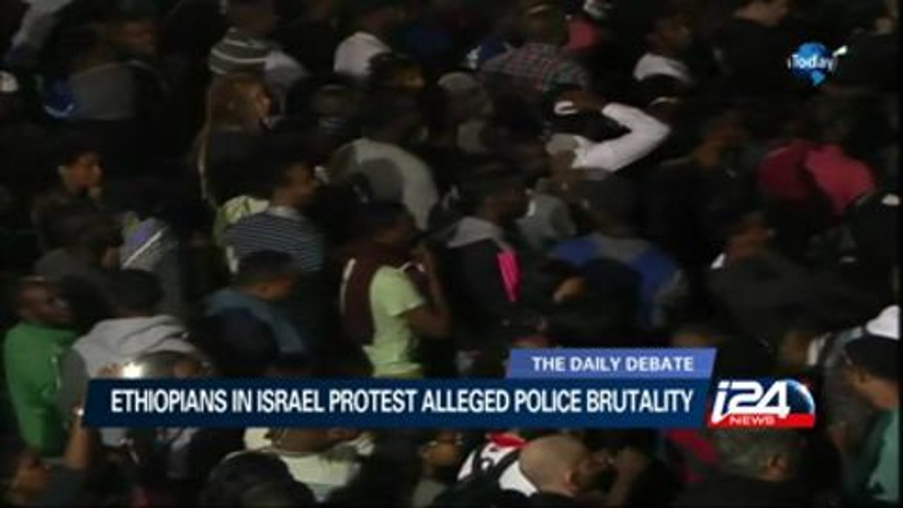 Ethiopians in Israel protest alleged police brutality 03/05/2015