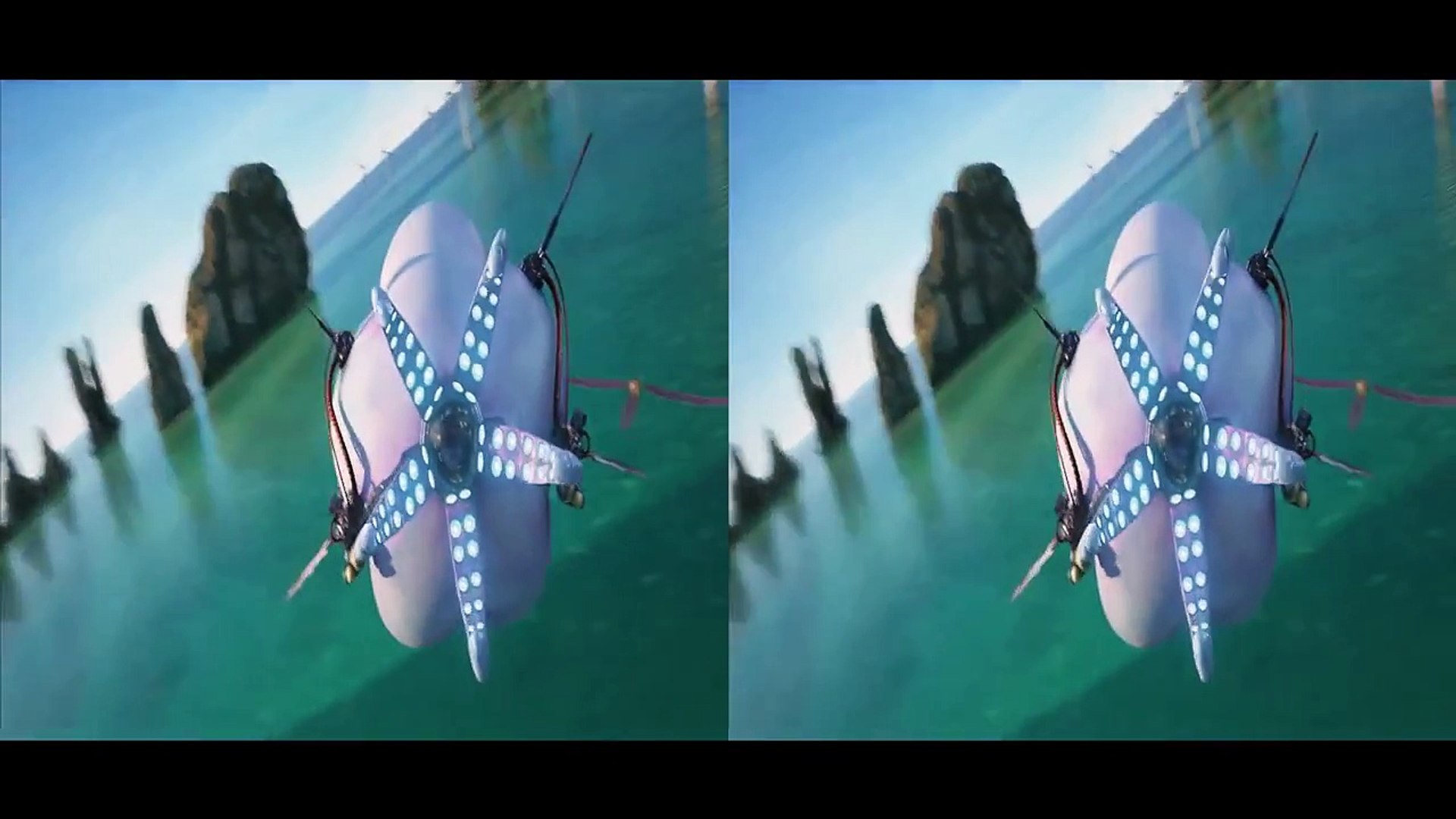 3D Animated - Fly (Adventure) - 3D Side by Side (SBS)