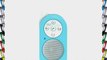 Pyle PWPBT10BL Bluetooth Wireless Waterproof Shower Speaker with Built-In Mic for Call Answering