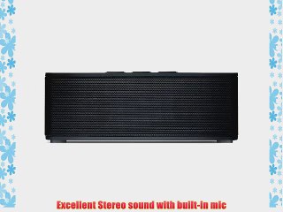 Urge Basics UG-SNDBRCKBLK Soundbrick Ultra Portable Bluetooth Stereo Speaker with Built-in