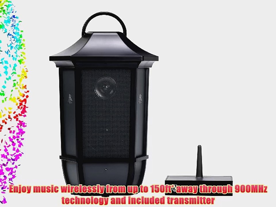 Acoustic Research Portable Wireless Speaker with 900MHz and 3.5mm Input