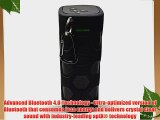 MediaBug Summit Rugged Water Resistant Portable 10W Wireless Bluetooth Speaker (Black)