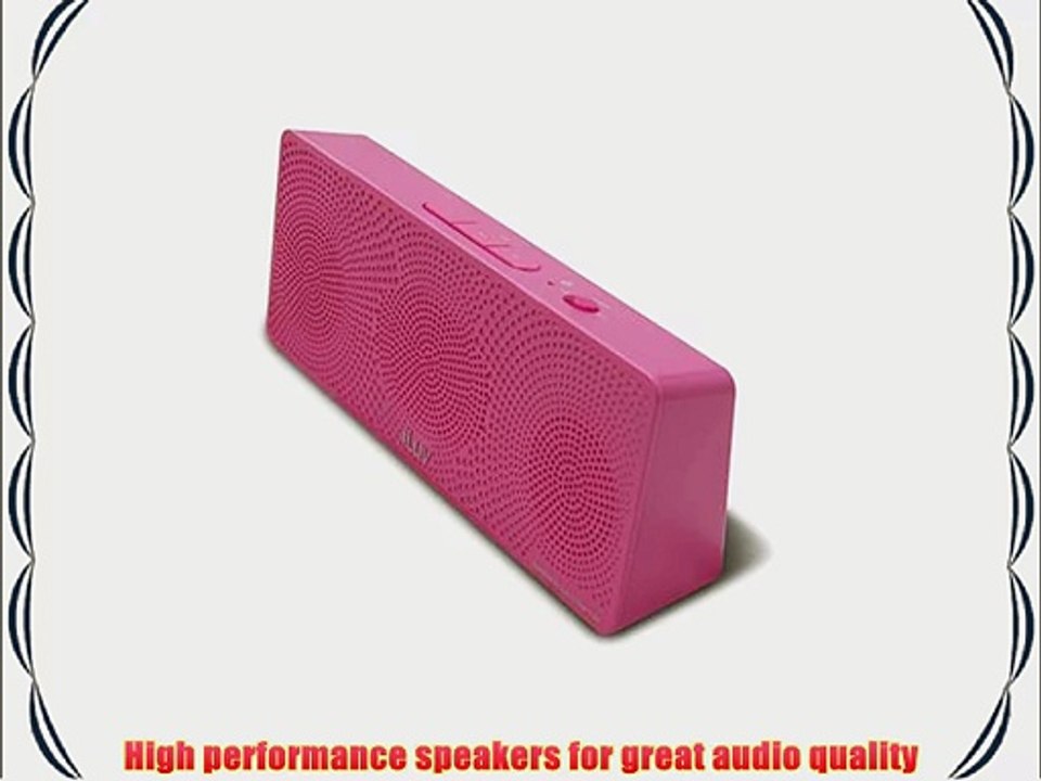 iLuv MobiTour Wireless Bluetooth Speaker for All Bluetooth Devices(iPhone 6 / 5S / 5C / 5 /