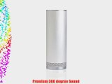 Stelle Audio STPLRBA Bluetooth Audio Pillar (Brushed Aluminum)