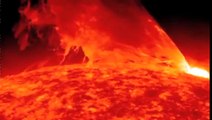 Massive Solar Flare Solar Storms Monster Plasma Waves Erupting