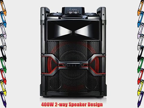 LG OM5541 X-Boom Cube 400W Bluetooth Speaker System