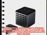 EasyAcc? Music Cube Bluetooth Speaker with Built-in Microphone 25-30 Hours Play-time Rechargeable
