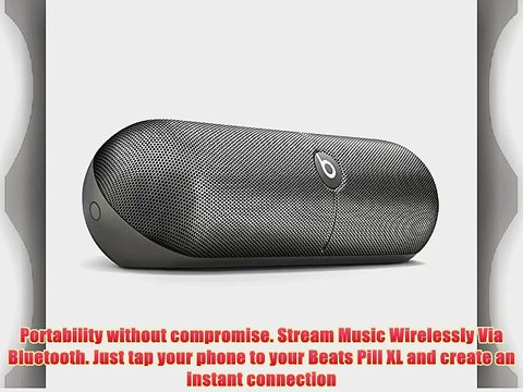 Beats Pill XL Portable Bluetooth Speaker (Titanium)