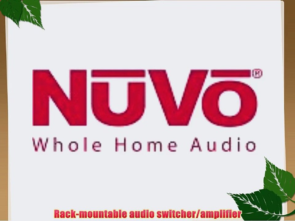 NuVo P3100 Professional Grade 3 Zones Player 40W Per Channel (NV-P3100-NA)