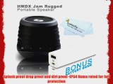 HMDX JAM XT Extreme Rugged Bluetooth Wireless Speaker HX-P430BK (Black)   FREE Bonus Photive