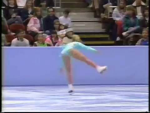 Tonya Harding - 1991 U.S. Figure Skating Championships, Ladies' Free Skate