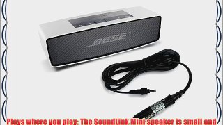 Bose SoundLink Mini Bluetooth Speaker Upto 30 ft Wireless Range Silver - Bundle - with SoundLink