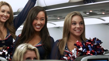 Patriots Cheerleaders Calendar Shoot