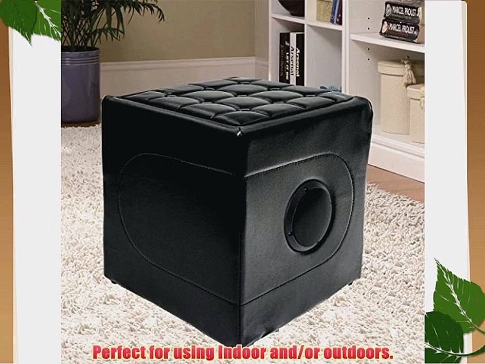 SoundLogic MOSB-1/6026 Bluetooth Ottoman Speaker (Black)