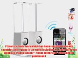 Pixnor Wireless Bluetooth Colorful LED Fountain Dancing Water Mini Speakers for iPhone /iPad