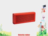 Nixon The Blaster Portable Wireless Speaker Bluetooth Audio Mobile 6 Watt (Red)