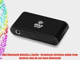 Pyle PBTR20 Bluetooth Transmitter Wireless Music Streaming to Bluetooth Receivers Speakers
