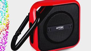 TDK Life On Record Micro A12 Wireless Bluetooth Speaker Red