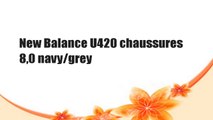 New Balance U420 chaussures 8,0 navy/grey