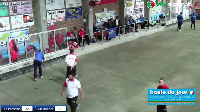 Coppa Europa 2015 - La Perosina Vs C.B. du Rocher (Monanco) - Partite Tradizionali