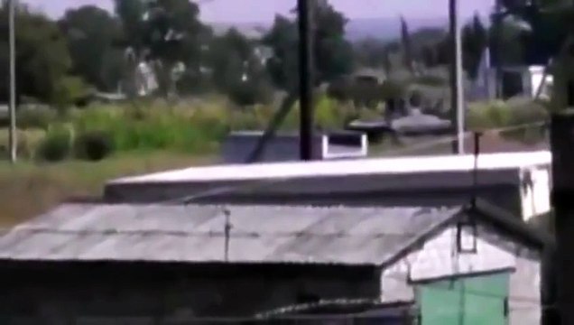 Russia deployment of anti-aircraft weapons - 20140723 - Lugansk - unknown place - ZU-23-2Tin half open Ural 4320 6x6 - used by insurgents