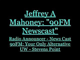 90FM Radio - Newscast - UW - Stevens Point