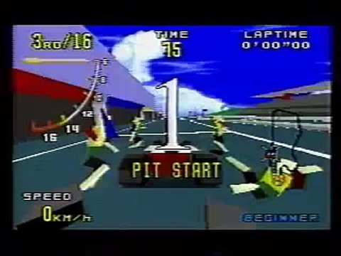 SEGA Virtua Racing Video