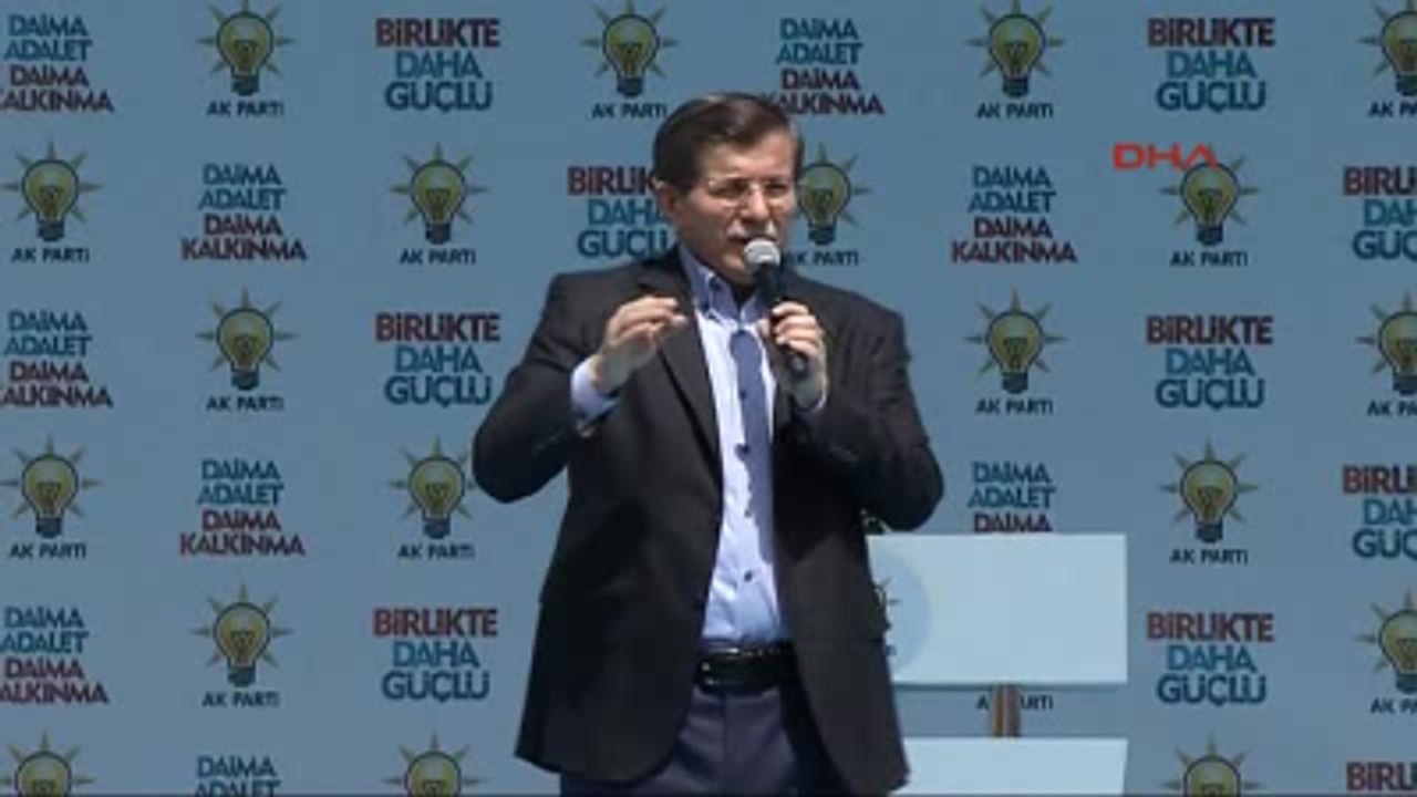 Ardahan Başbakan Davutoğlu Ardahan Mitinginde Konuştu-2