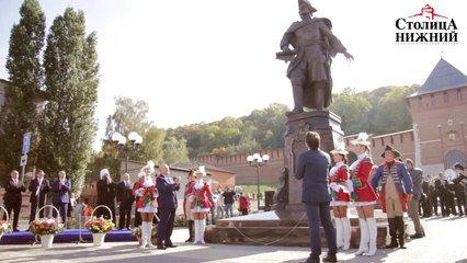 2014 год. Открытие памятника Петру Первому