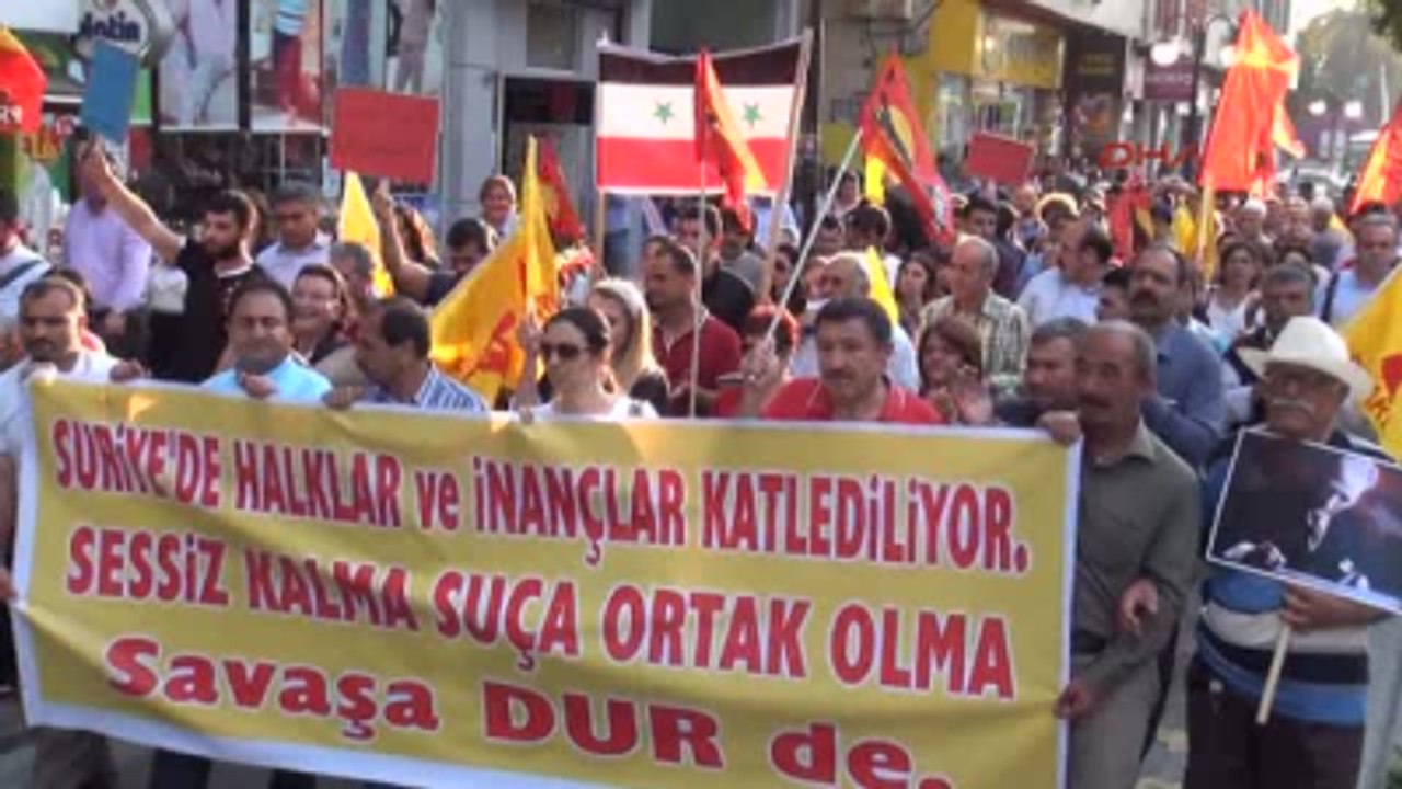 Tarsus'ta, Suriye'deki Alevi Katliamı Protesto Edildi