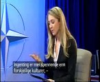 Pia Haraldsen interviews NATO-politicians (in english)