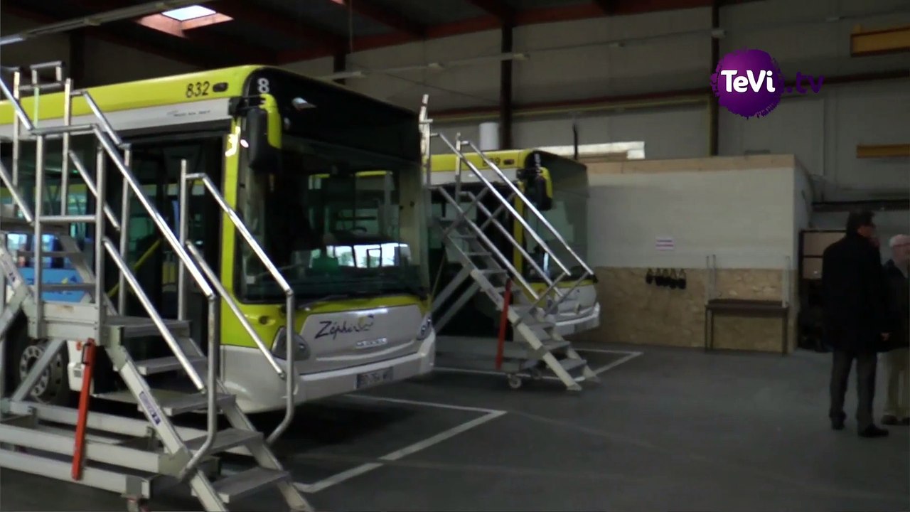 La Communauté Urbaine de Cherbourg modernise les transports en commun [TéVi] 15_05_05