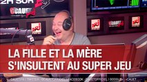 La fille et la mère s'insultent violemment au Super Jeu - C'Cauet sur NRJ