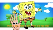 Cartoon Spongebob Finger Family Spongebob Squarepants Cartoon Animation Nursery Rhymes for Children