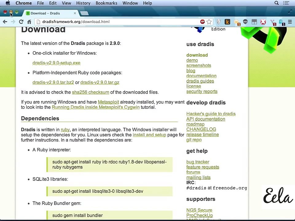 06-INSTALLING DRADIS