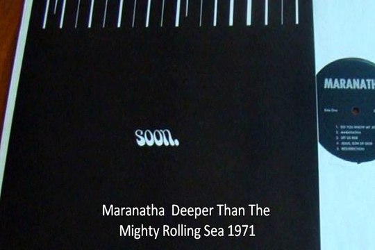 Maranatha Deeper Than The Mighty Rolling Sea 1971 Christian folk Rock