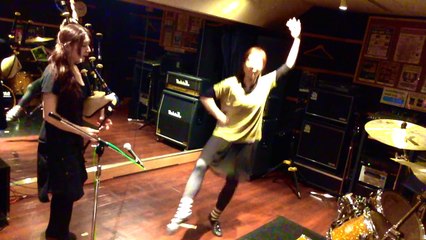 bagpipes x highland dance